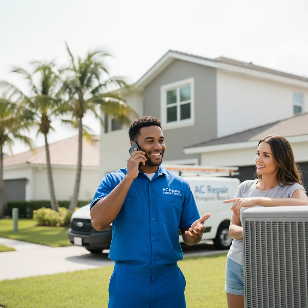 AC Repair Pompano Beach customer support in Pottstown